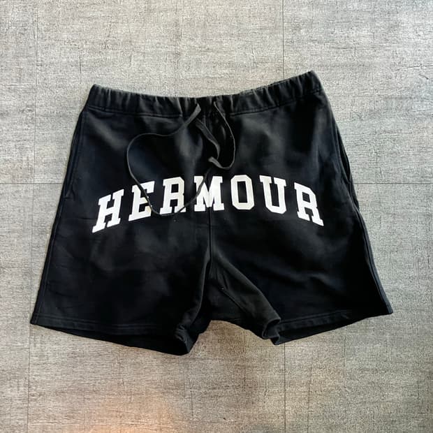 일본빈티지 Hermour 올드스쿨스트릿 락펑크 하프팬츠 반바지