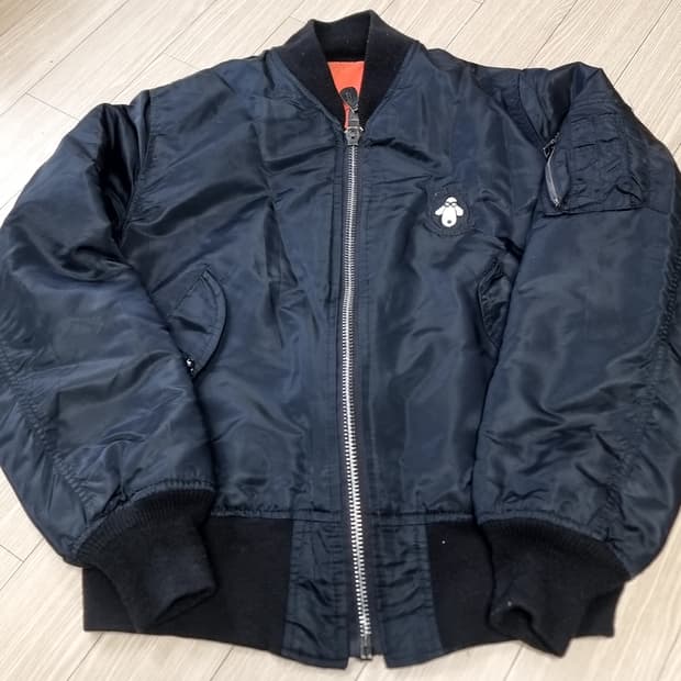 corinth사 usa메이드블랙 MA-1 항공 점퍼(100)