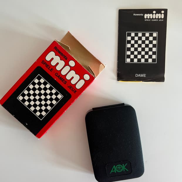 빈티지 보드게임 체커스