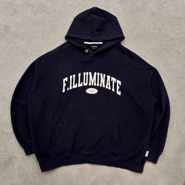 L F.ILLUMINATE 남색 후드티 1998 