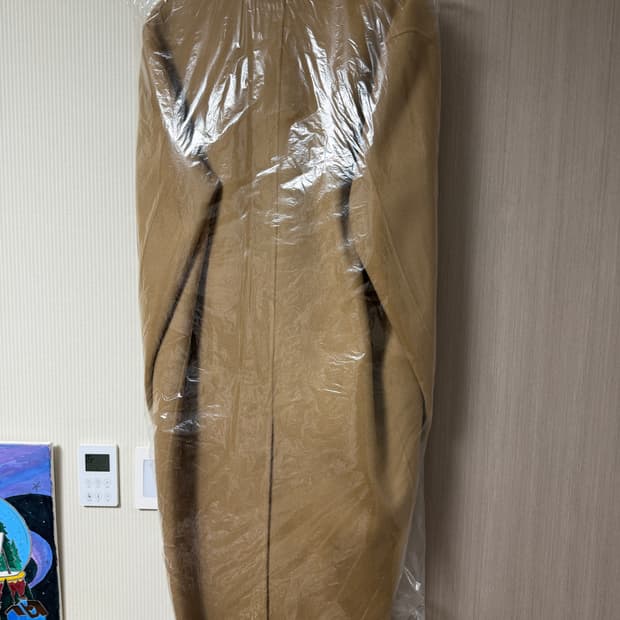 마마가리 봉코트 카멜 52사이즈