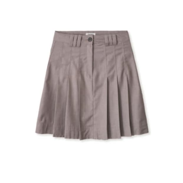 AEAE PLEATS SKIRT [BROWN] 에이이에이이 플리츠 스커트