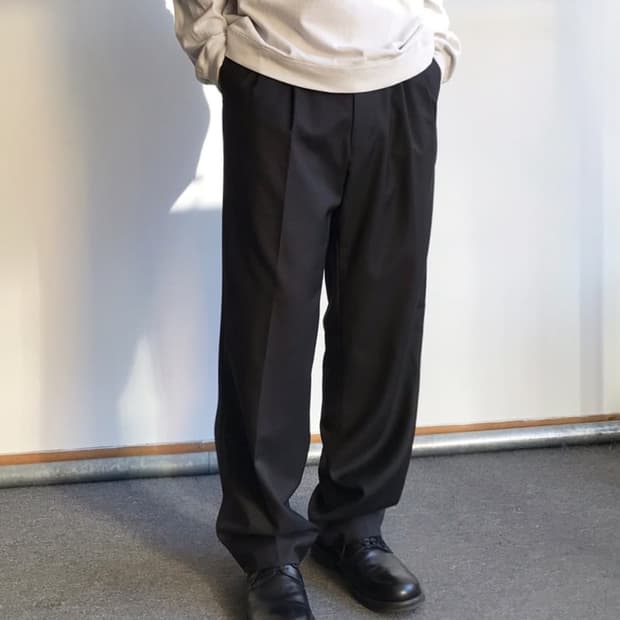 Paul smith london wool two-pleats straig