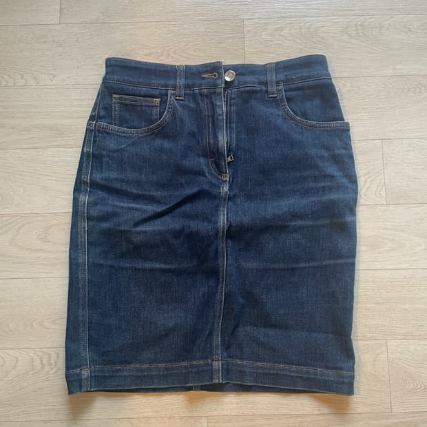 돌체앤가바나 데님스커트
