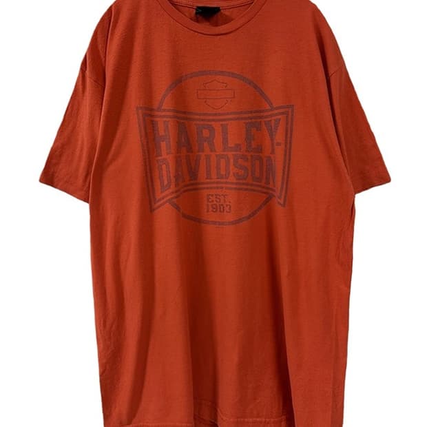 [XL] HARLEY-DAVIDSON 할리데이비슨 레터링 반팔티