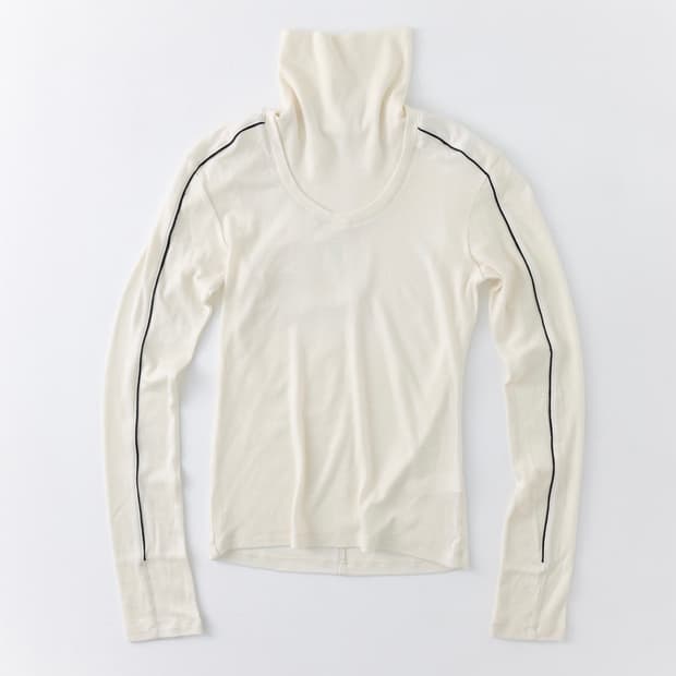 possture turtleneck top (ivory)