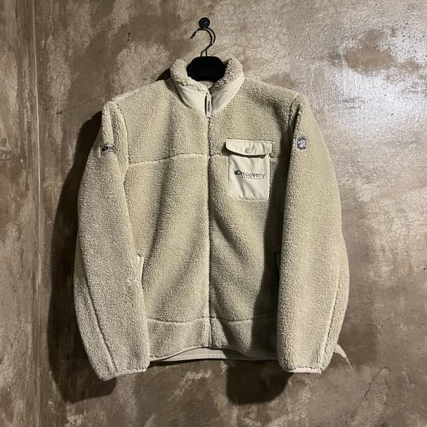 디스커버리 플리스 집업