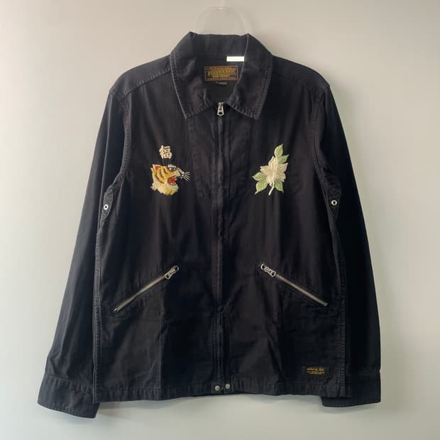 12s 네이버후드 베트남 자수 드리즐러 자켓