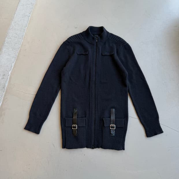 Y-3 요지야마모토 니트 집업