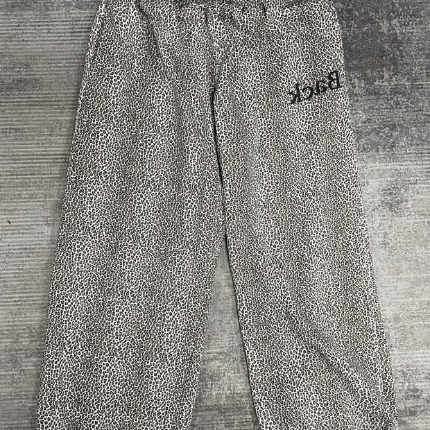 Stand Alone 레오파드 스웻팬츠