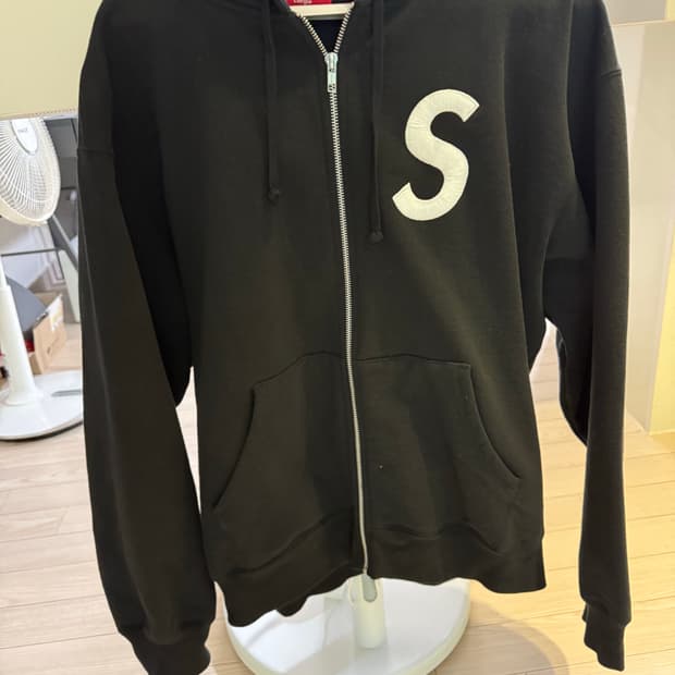 24fw 슈프림 s로고 후드집업