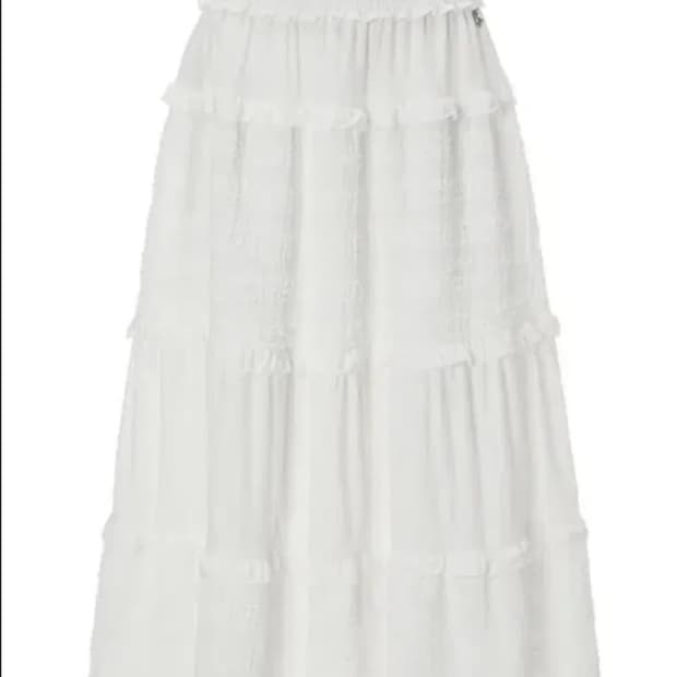 쓰리타임즈 스모킹 드림 롱 스커트