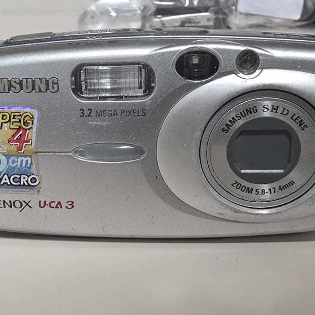 삼성 캐녹스 U-CA3 빈티지 디지털카메라