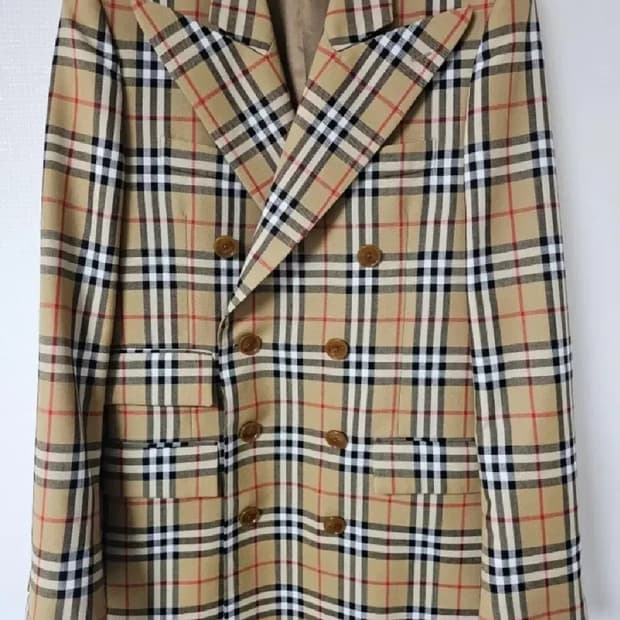 버버리 비비안웨스트우드 콜라보 더블코트(50r/100/새상품급)