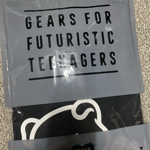 [XXL] 언더커버 휴먼메이드 한정 티셔츠 블랙