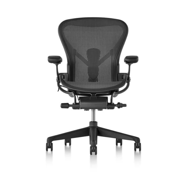 뉴에어론 체어 풀 그라파이트