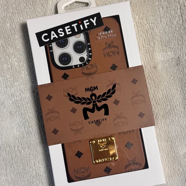 케이스티파이 아이폰16 프로 맥스 MCM 케이스