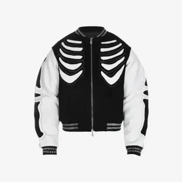 써저리 본 바시티 자켓 L