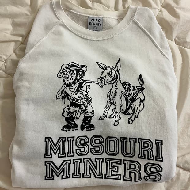 와일드 동키 당나귀 스웻셔츠