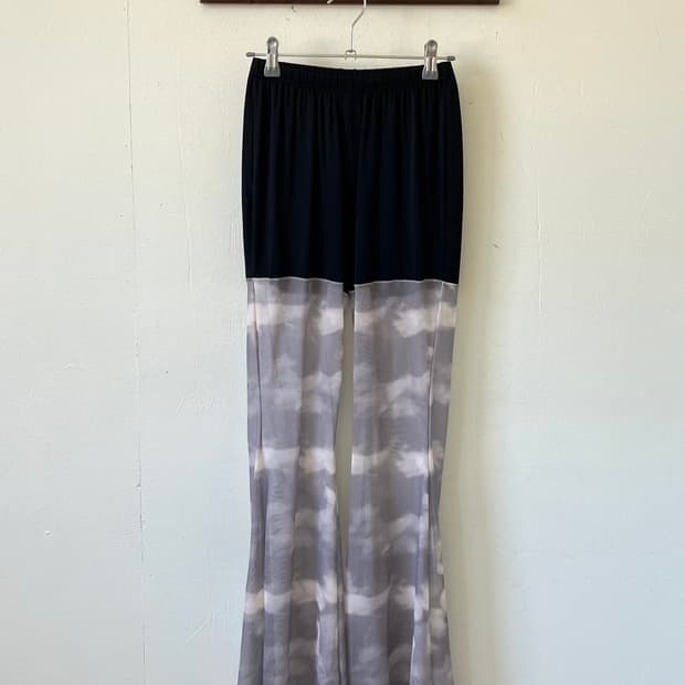 Japan vtg 시스루 투톤 레깅스