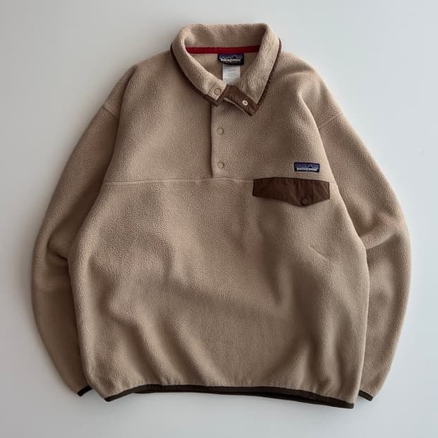 파타고니아 신칠라 스냅 티 플리스 풀오버 M