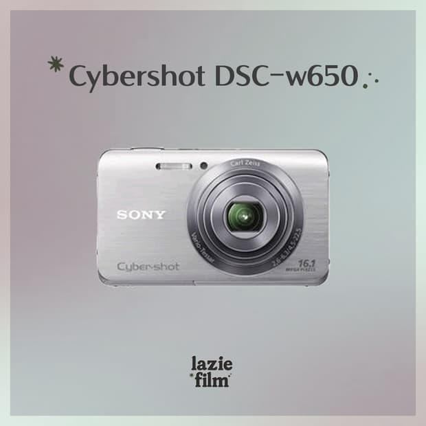 mint✧･ﾟSony Cybershot 소니 사이버샷 dsc-w650