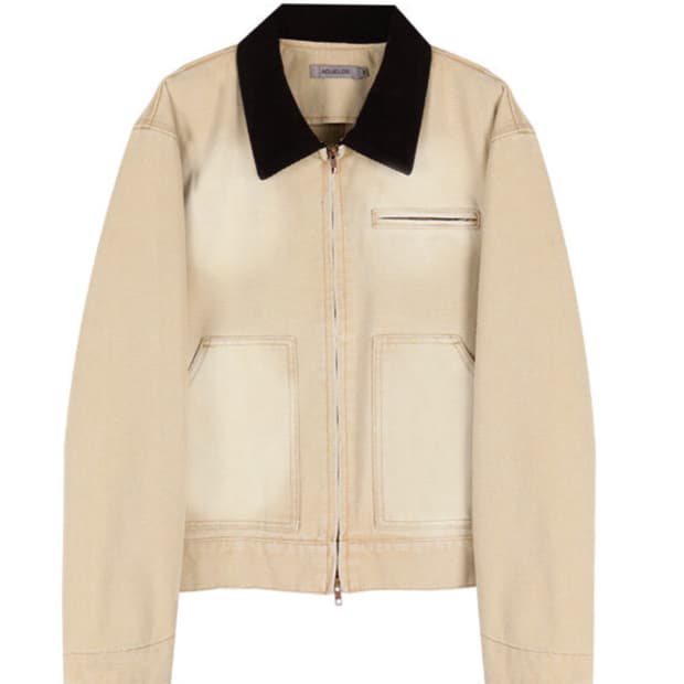 에드리엘로스 워시드 캔버스 워크자켓(베이지) L사이즈