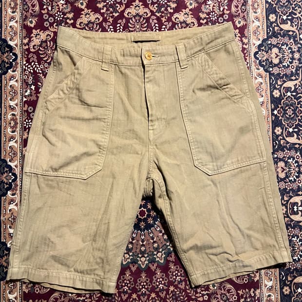 Nigel Cabourn Cotton HBT Shorts
