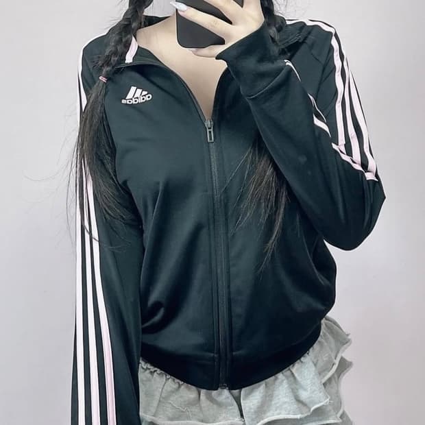 아디다스 블랙핑크 져지