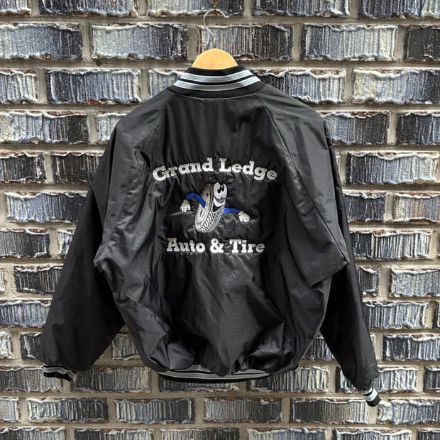 90s 아메리칸 스피릿 웨어 바시티 자켓