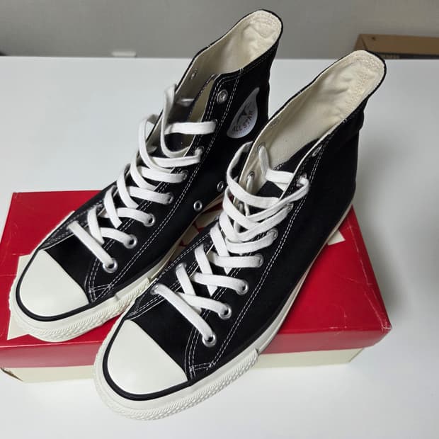[270] 컨버스 재팬 J 하이 옥스 블랙 일본 제이