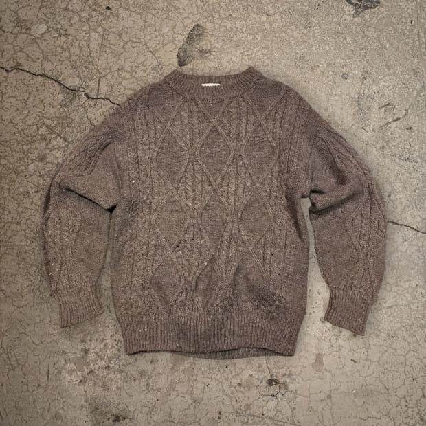 70s Palatine 아란 스웨터 Made in New Zealand