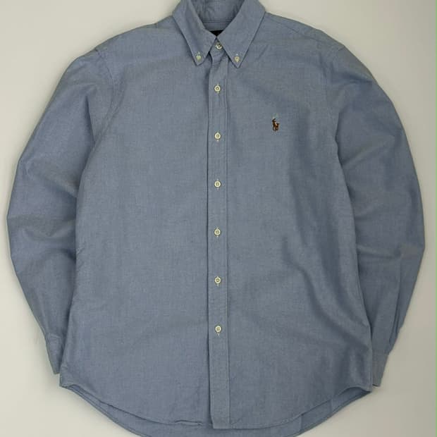 [M] 폴로 랄프로렌 옥스포드 클래식핏 청 셔츠