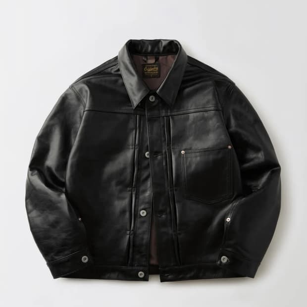아웃스탠딩 1세대 대전 가죽자켓 s