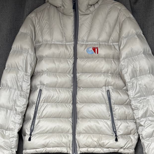 M)테켓 CT 라이트웨이트 다운 자켓 라이트 그레이