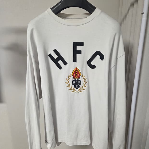 헤리티지플로스 10주년 빅로고 티셔츠 L