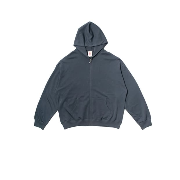 뤡코즈 Day 1st zip 후디 그레이블루 1사이즈 판매