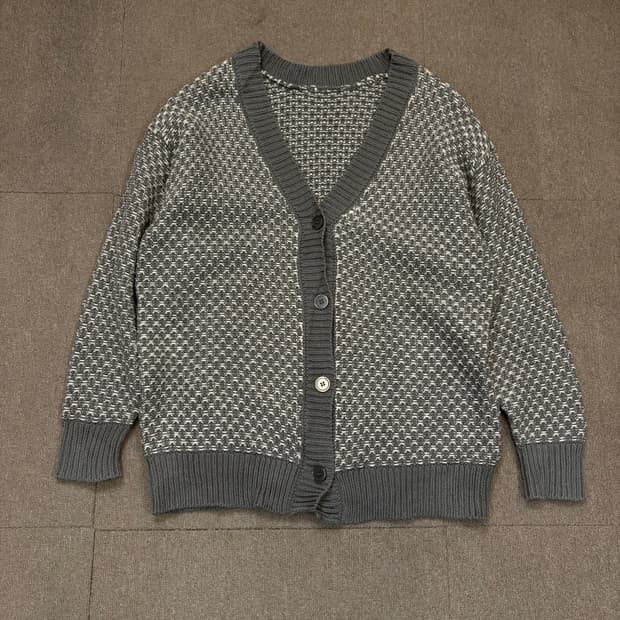 freaks store 프릭스 스토어 3D 오버핏 니트 가디건 