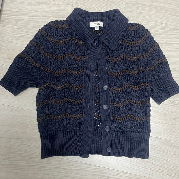 코스 니트 가디건