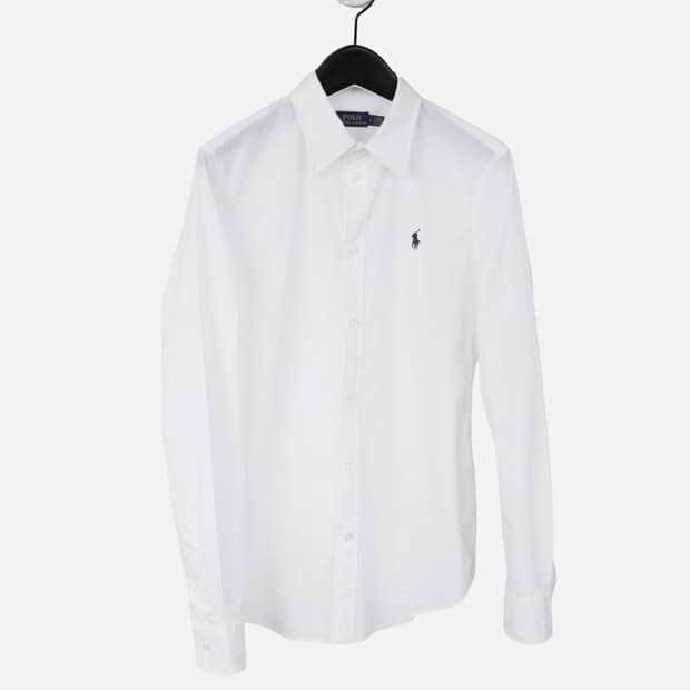 Polo Ralph Lauren White Snap Button Shir