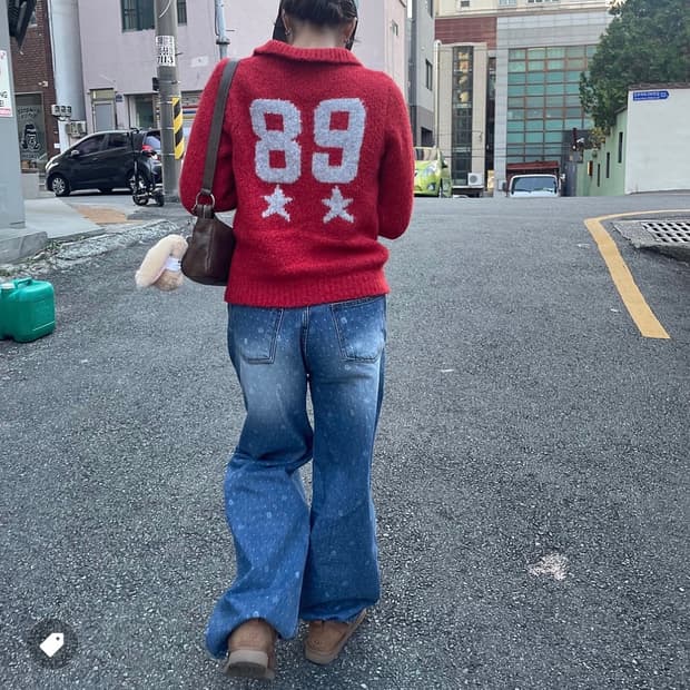 팔로마울 89챔피언 니트 S