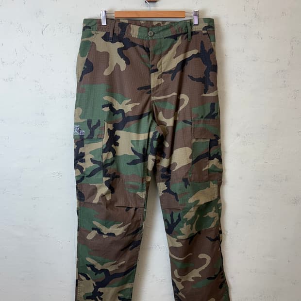 미군 우드랜드 립스탑 BDU 카고팬츠