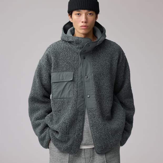 GU 엔지니어드가먼츠 후리스 m