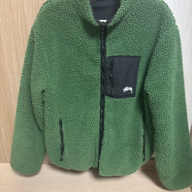 스투시 8볼 쉐르파 자켓 xl