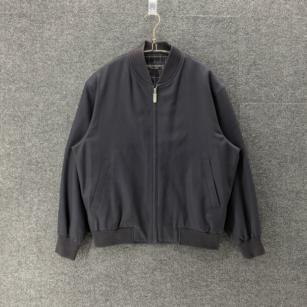 YSL 로고 봄버자켓