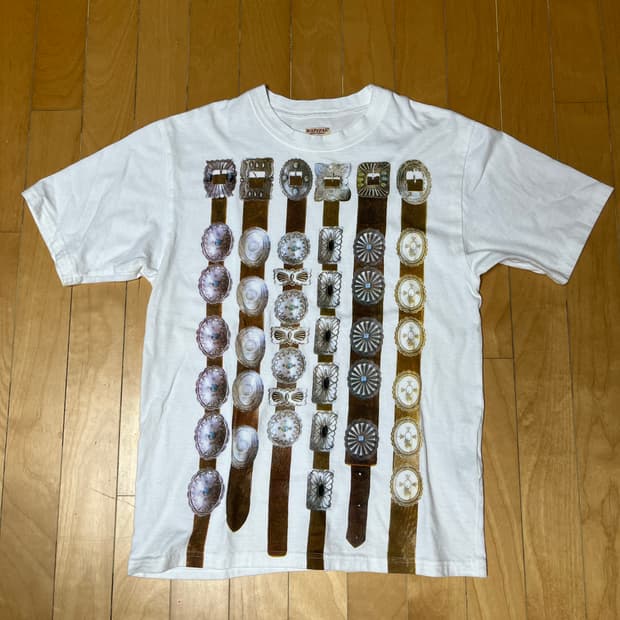 캐피탈 20 크루 티셔츠 화이트 s사이즈