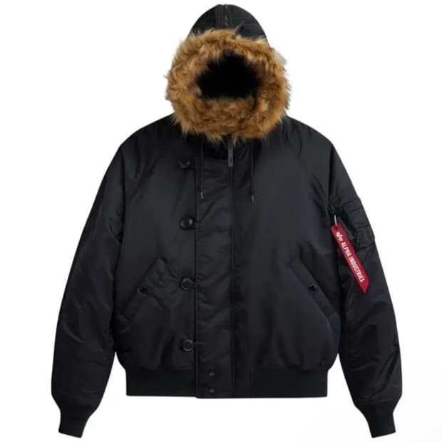 알파인더스트리 N-2B 항공자켓 블랙 / 