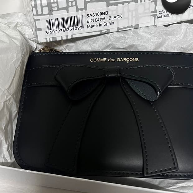Cdg 꼼데가르송 빅보우 월렛