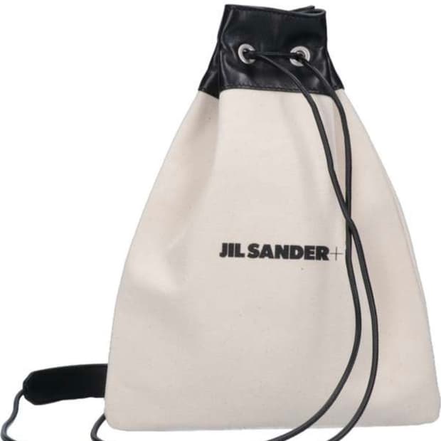 질샌더 드로스트링 숄더백