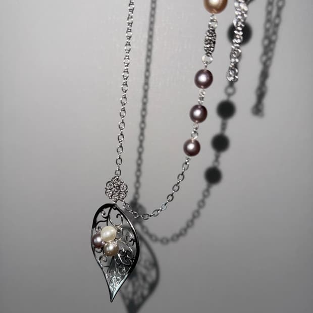 빈티지 오리엔탈 페어리 목걸이